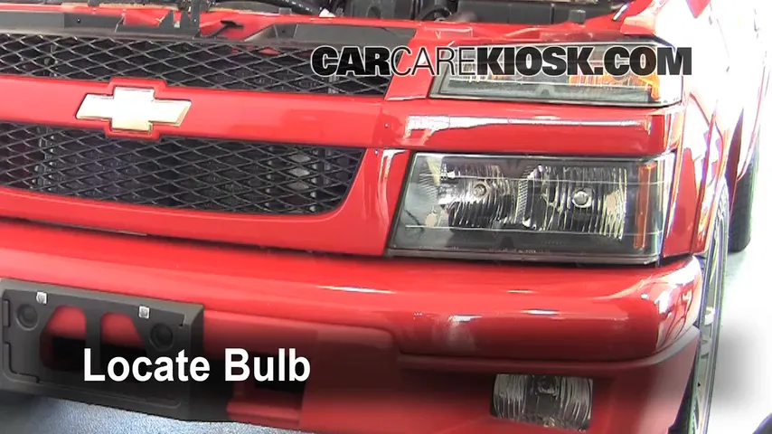 2007 Chevrolet Colorado LT 3.7L 5 Cyl. Crew Cab Pickup (4 Door) Luces Faro delantero (reemplazar foco)
